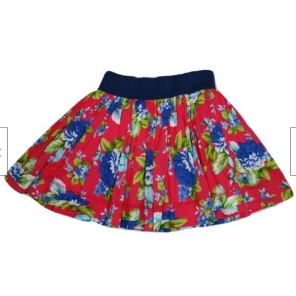ABERCROMBIE & FITCH CUTE FLIRTY FLORAL MINI SKIRT - Picture 3 of 6